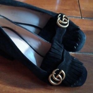 Gucci marmont high heel shoes